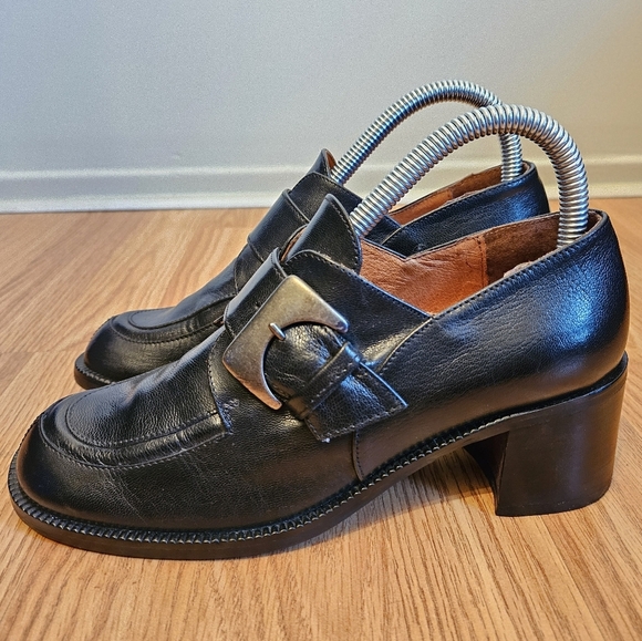 May Fair Women's Casual Block Heel Black Shoes Size EU 37. - Picture 5 of 11